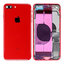 Apple iPhone 8 Plus - Rear Housing with Small Parts (Red)
