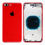 Apple iPhone 8 Plus - Rear Housing (Red)