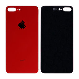 Apple iPhone 8 Plus - Rear Housing Glass (Red)