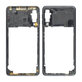 Samsung Galaxy A7 A750F (2018) - Middle Frame (Midnight Black) - GH98-43585A Genuine Service Pack