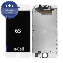 Apple iPhone 6S - LCD Display + Touch Screen + Frame (White) In-Cell FixPremium