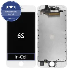 Apple iPhone 6S - LCD Display + Touch Screen + Frame (White) In-Cell FixPremium