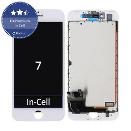 Apple iPhone 7 - LCD Display + Touch Screen + Frame (White) In-Cell FixPremium
