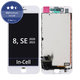 Display In-Cell for iPhone 8, SE (2020), SE (2022), White, Touch Screen with Frame, FixPremium