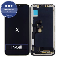 Apple iPhone X - LCD Display + Touch Screen + Frame In-Cell FixPremium