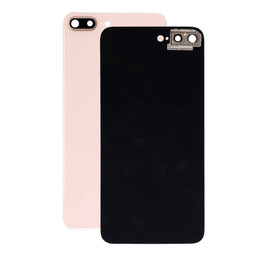 Apple iPhone 8 Plus - Rear Housing Glass + Camera Holder (Gold)