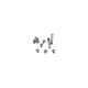 Apple MacBook Air 13" A1369 (Late 2010 - Mid 2011), A1466 (Mid 2012 - Mid 2017) - P5 PENTALOBE Bottom Screw Set
