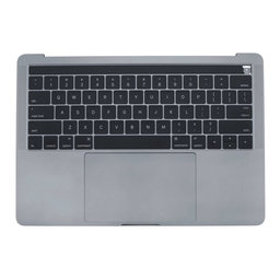 Apple MacBook Pro 13" A1706 (Late 2016 - Mid 2017) - Top Keyboard Frame + Keyboard US + Microphone + Trackpad + Speakers (Space Gray)