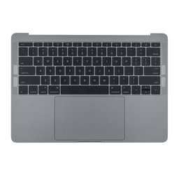 Apple MacBook Pro 13" A1708 (Late 2016 - Mid 2017) - Top Keyboard Frame + Keyboard US + Microphone + Trackpad + Speakers (Space Gray)