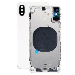 Apple iPhone XS - Rear Housing (Silver)