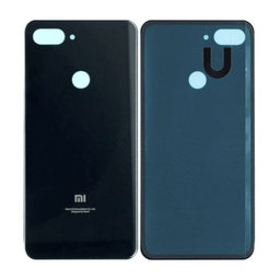 Xiaomi Mi 8 Lite - Battery Cover (Midnight Black)