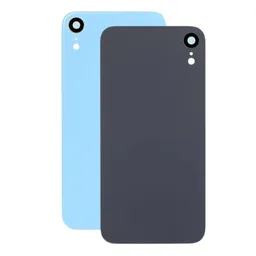 Apple iPhone XR - Rear Housing Glass + Camera Lens (Blue)
