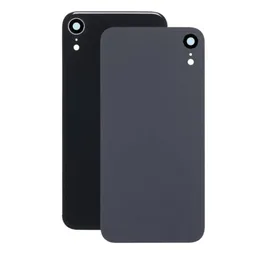 Apple iPhone XR - Rear Housing Glass + Camera Lens (Black)
