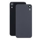Apple iPhone XR - Rear Housing Glass + Camera Lens (Black)