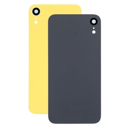 Apple iPhone XR - Rear Housing Glass + Camera Lens (Yellow)