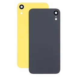 Apple iPhone XR - Rear Housing Glass + Camera Lens (Yellow)