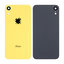 Apple iPhone XR - Rear Housing Glass + Camera Lens (Yellow)