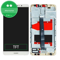 Huawei Mate 9 - LCD Display + Touch Screen + Frame (White) TFT