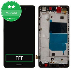 Huawei P8 lite - LCD Display + Touch Screen + Frame (Black) TFT