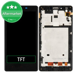 Xiaomi Redmi Note - LCD Display + Touch Screen + Frame (Black) TFT