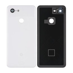 Google Pixel 3 - Battery Cover (Clearly White) - 20GB1WW0S02 Genuine Service Pack