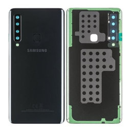 Samsung Galaxy A9 (2018) - Battery Cover (Caviar Black) - GH82-18245A, GH82-18239A Genuine Service Pack
