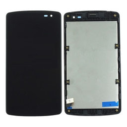 LG F60 D390N - LCD Display + Touch Screen + Frame (Black) TFT