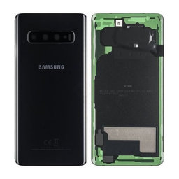 Samsung Galaxy S10 G973F - Battery Cover (Prism Black) - GH82-18378A Genuine Service Pack