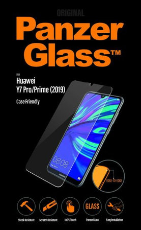PanzerGlass - Tempered Glass for Huawei Y7 Prime 2019, transparent