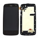 HTC Desire 500 - LCD Display + Touch Screen + Frame (Black) - 80H01613-00