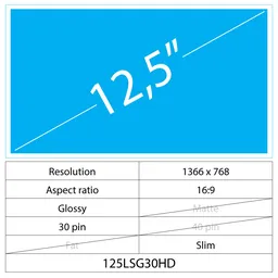 Acer Aspire Acer Aspire 5 A515-44 15.6 LCD Slim Matte 30 pin Full HD No brackets