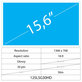 15.6 LCD Slim Glossy 30 pin Full HD No brackets