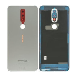 Nokia 7.1 - Battery Cover (Gloss Steel) - 20CTLSW0004 Genuine Service Pack