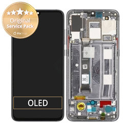 Xiaomi Mi 9 - LCD Display + Touch Screen + Frame (Piano Black) - 560610095033 Genuine Service Pack