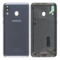Samsung Galaxy M20 M205F - Battery Cover (Charcoal Black) - GH82-18932A Genuine Service Pack