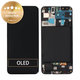 Samsung Galaxy A50 A505F - LCD Display + Touch Screen + Frame (Black) - GH82-19204A, GH82-19713A, GH82-19714A, GH82-19289A Genuine Service Pack