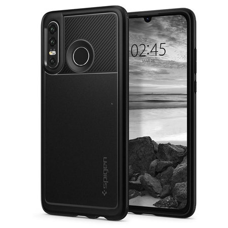 Spigen - Rugged Armor Case for Huawei P30 Lite, Black