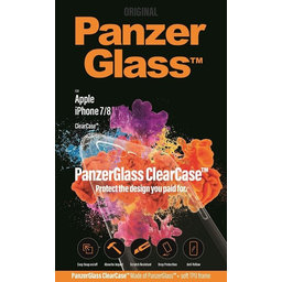 PanzerGlass - Case ClearCase for iPhone 7, 8, SE 2020 & SE 2022, transparent