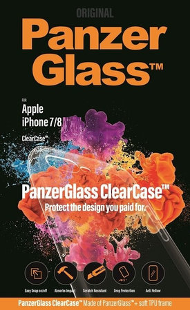 PanzerGlass - Case ClearCase for iPhone 7, 8, SE 2020 & SE 2022, transparent