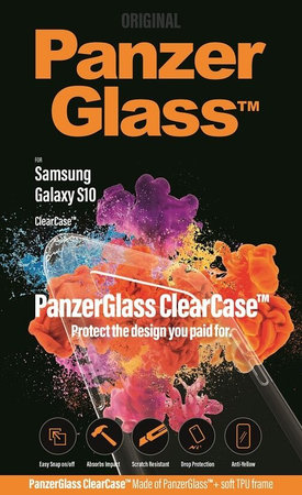 PanzerGlass - Case ClearCase for Samsung Galaxy S10, transparent