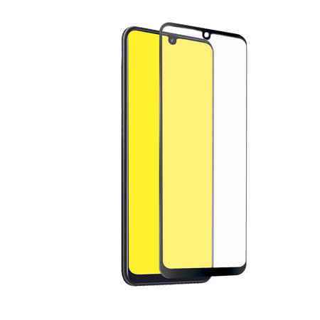 SBS - Tempered Glass Full Cover for Samsung Galaxy A40, Black