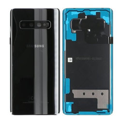 Samsung Galaxy S10 Plus G975F - Battery Cover (Ceramic Black) - GH82-18867A Genuine Service Pack