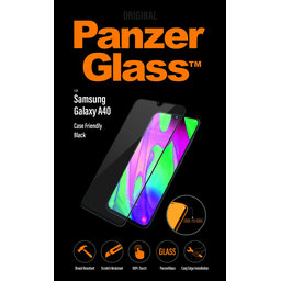 PanzerGlass - Tempered Glass Case Friendly for Samsung Galaxy A40, Black