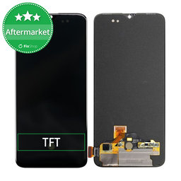 OnePlus 6T - LCD Display + Touch Screen + Frame (Black) TFT
