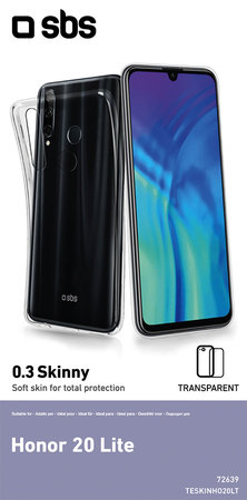 SBS - Case Skinny for Honor 20 Lite, transparent