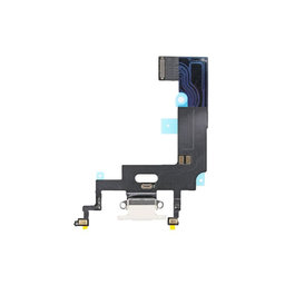 Apple iPhone XR - Charging Connector + Flex Cable (White)