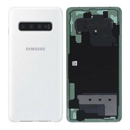 Samsung Galaxy S10 Plus G975F - Battery Cover (Ceramic White) - GH82-18867B Genuine Service Pack