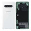 Samsung Galaxy S10 Plus G975F - Battery Cover (Ceramic White) - GH82-18867B Genuine Service Pack