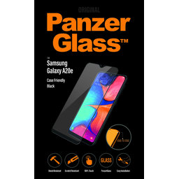 PanzerGlass - Tempered Glass Case Friendly for Samsung Galaxy A10e & A20e, black
