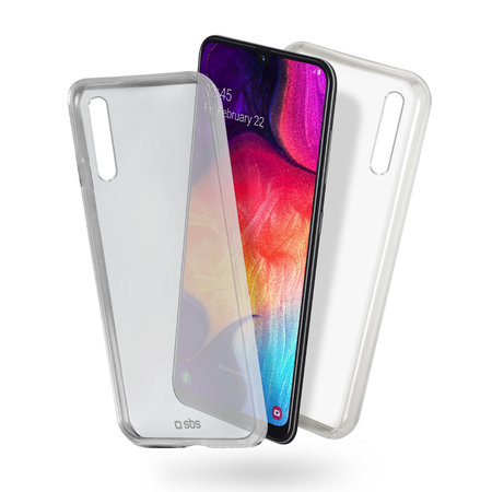 SBS - Clear Fit Case for Samsung Galaxy A50, Transparent